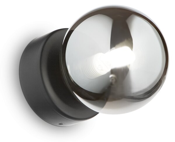 Ideal lux ® Аплик | PERLAGE AP1 FUME' | G9 max 1 x 15W | IP20 - 292403
