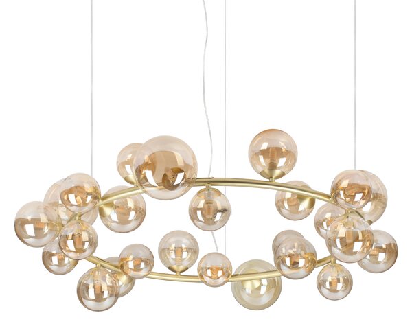 Ideal lux ® Полилей | PERLAGE SP25 AMBRA | G9 max 25 x 15W | IP20 - 370583