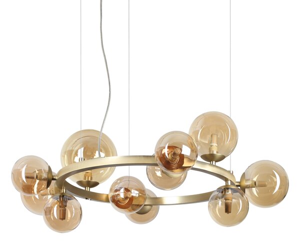 Ideal lux ® Полилей | PERLAGE SP11 AMBRA | G9 max 11 x 15W | IP20 - 322773