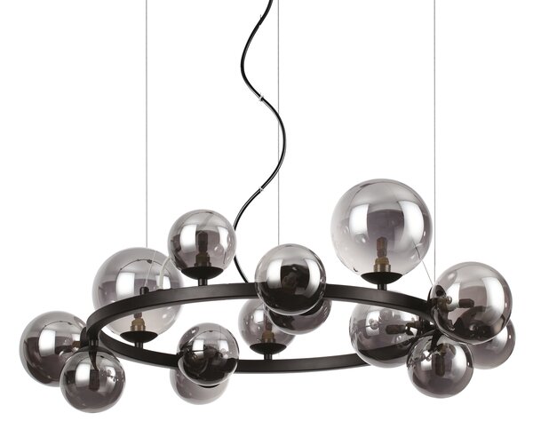 Ideal lux ® Полилей | PERLAGE SP14 FUME' | G9 max 14 x 15W | IP20 - 271385