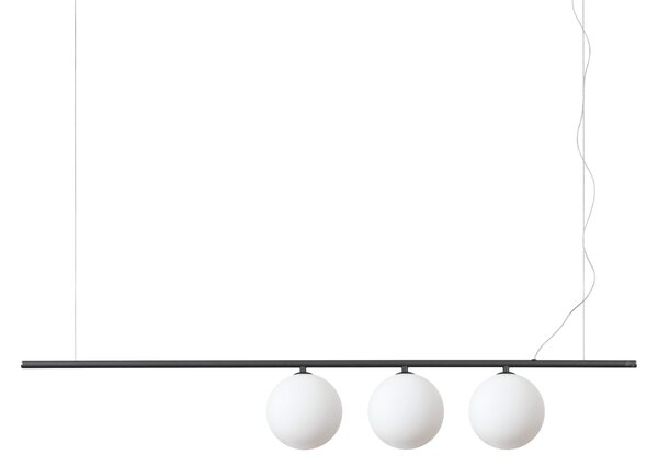 Ideal lux ® Полилей | PERLINE SP3 NERO | G9 max 3 x 40W | IP20 - 307008