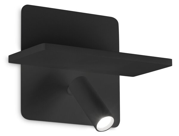 Ideal lux ® Аплик | PIANO AP NERO | LED 10W | IP20 - 287300