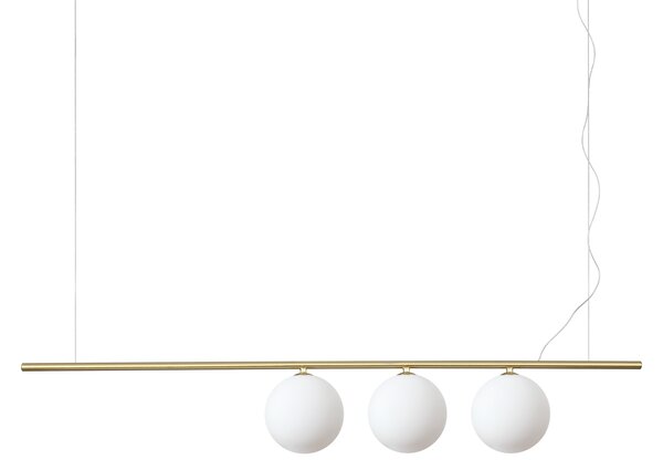 Ideal lux ® Полилей | PERLINE SP3 OTTONE | G9 max 3 x 40W | IP20 - 282114