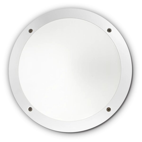 Ideal lux ® Аплик | POLAR-1 AP1 ROUND BIANCO | E27 max 1 x 23W | IP66 - 096667