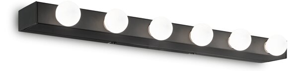 Ideal lux ® Аплик | PRIVE' AP6 NERO | E14 max 6 x 40W | IP20 - 159508