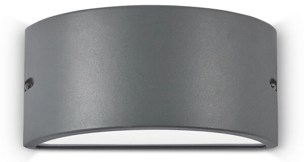 Ideal lux ® Аплик | REX-2 AP1 ANTRACITE | E27 max 1 x 60W | IP44 - 092423