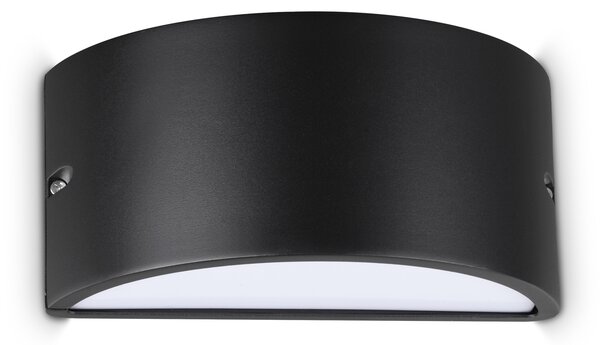 Ideal lux ® Аплик | REX-2 AP1 NERO | E27 max 1 x 60W | IP44 - 118635