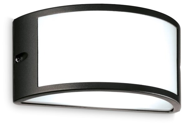 Ideal lux ® Аплик | REX-1 AP1 NERO | E27 max 1 x 60W | IP44 - 322728