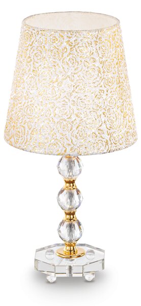 Ideal lux ® Настолна лампа | QUEEN TL1 MEDIUM | E27 max 1 x 60W | IP20 - 077741