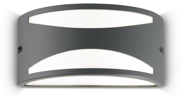 Ideal lux ® Аплик | REX-3 AP1 ANTRACITE | E27 max 1 x 60W | IP44 - 092447