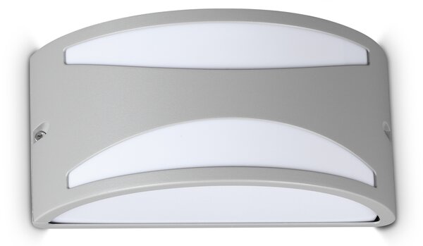 Ideal lux ® Аплик | REX-3 AP1 GRIGIO | E27 max 1 x 60W | IP44 - 370972