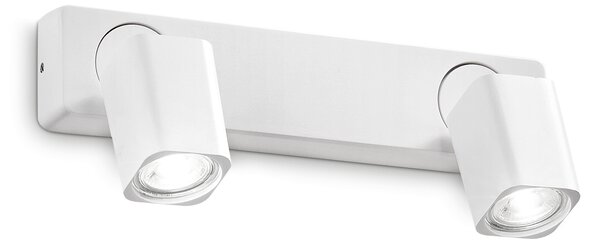 Ideal lux ® Спот | RUDY AP2 SQUARE BIANCO | GU10 max 2 x 35W | IP20 - 294803