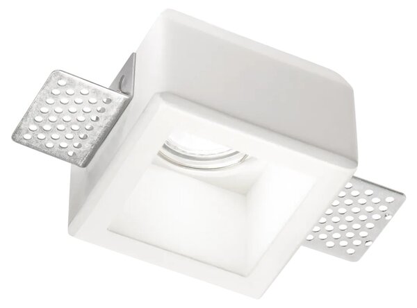 Ideal lux ® Гипсова луничка | SAMBA FI D55 SQUARE | GU10 max 1 x 35W | IP20 - 229997