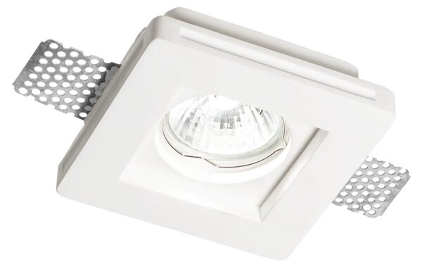 Ideal lux ® Гипсова луничка | SAMBA FI D60 SQUARE | GU10 max 1 x 35W | IP20 - 150291