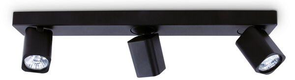 Ideal lux ® Спот | RUDY PL3 SQUARE NERO | GU10 max 3 x 35W | IP20 - 321516