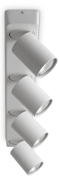 Ideal lux ® Спот | RUDY PL4 ROUND BIANCO | GU10 max 4 x 35W | IP20 - 229089