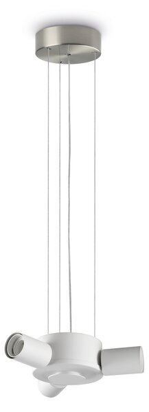 Ideal lux ® Полилей | SET UP MSP3 NICKEL | E27 max3 x 42W | IP20 - 348209