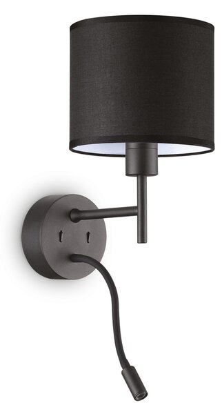 Ideal lux ® Аплик | SET UP MAP2 NERO | max 1 x 42W / 3W | IP20 - 259826