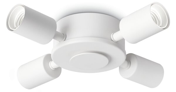 Ideal lux ® Плафон | SET UP MPL4 | E27 max4 x 15W | IP20 - 320373