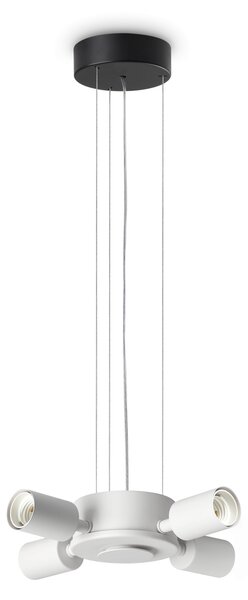 Ideal lux ® Полилей | SET UP MSP4 NERO | E27 max4 x 42W | IP20 - 348254