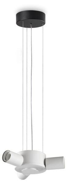 Ideal lux ® Полилей | SET UP MSP3 NERO | E27 max3 x 42W | IP20 - 348216