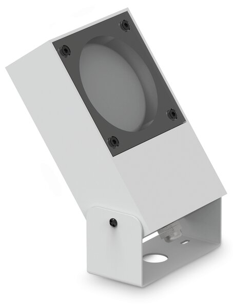 Ideal lux ® Градински прожектор | SIRIO PR1 BIANCO | GX53 max 1 x 9W | IP65 - 345628