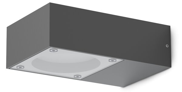 Ideal lux ® Аплик | SIRIO AP1 NERO | GX53 max 1 x 9W | IP65 - 318219
