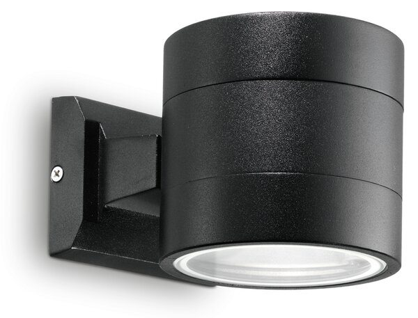 Ideal lux ® Аплик | SNIF AP1 ROUND NERO | G9 max 1 x 40W | IP54 - 061450