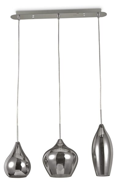 Ideal lux ® Полилей | SOFT SP3 FUME' | E14 max 3 x 40W | IP20 - 111865