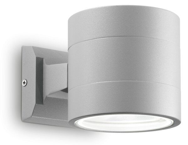 Ideal lux ® Аплик | SNIF AP1 ROUND GRIGIO | G9 max 1 x 40W | IP54 - 061474