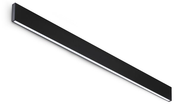 Ideal lux ® Аплик | STEEL AP1 D20 MONO-EMISSION WIDE 3000K NERO | 29W | IP20 - 367576