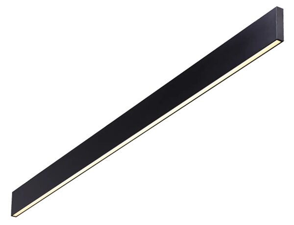 Ideal lux ® Аплик | STEEL AP2 D20 BI-EMISSION WIDE 3000K NERO | 32W | IP20 - 242019