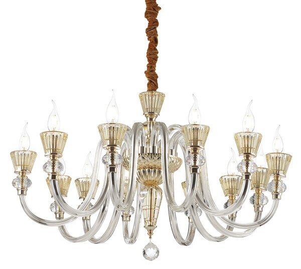 Ideal lux ® Полилей | STRAUSS SP12 | E14 max 12 x 40W | IP20 - 140612