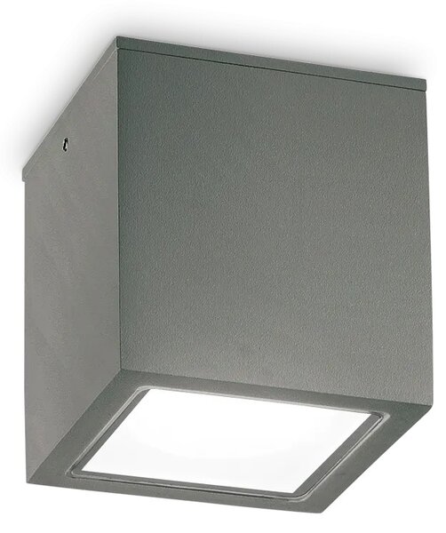 Ideal lux ® Спот | TECHO PL1 D09 SQUARE ANTRACITE | GU10 max 1 x 20W | IP54 - 251554