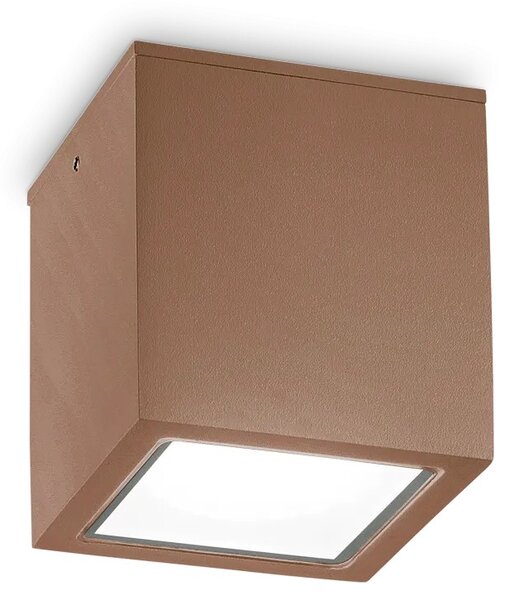 Ideal lux ® Спот | TECHO PL1 D09 SQUARE COFFEE | GU10 max 1 x 20W | IP54 - 251592