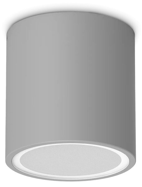 Ideal lux ® Спот | TECHO PL1 D09 ROUND GRIGIO | GU10 max 1 x 20W | IP54 - 342726
