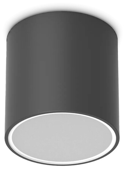 Ideal lux ® Спот | TECHO PL1 D15 ROUND NERO | GU10 max 1 x 20W | IP54 - 342719