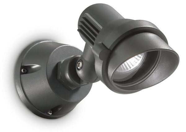 Ideal lux ® Аплик | TERRA AP1 SMALL ANTRACITE | GU10 max 1 x 28W | IP65 - 046181