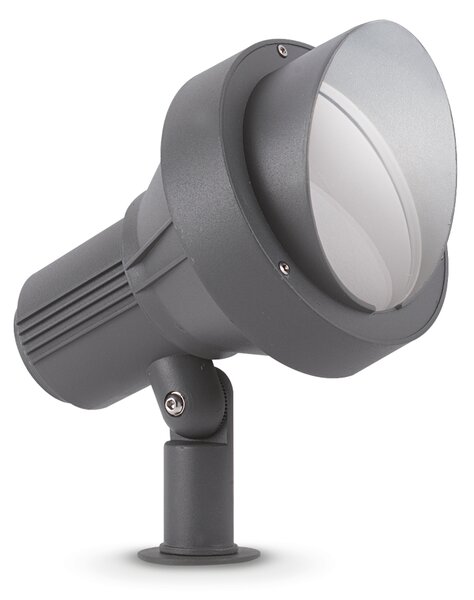 Ideal lux ® Градински прожектор | TERRA PR1 BIG ANTRACITE | E27 max 1 x 42W | IP65 - 033044