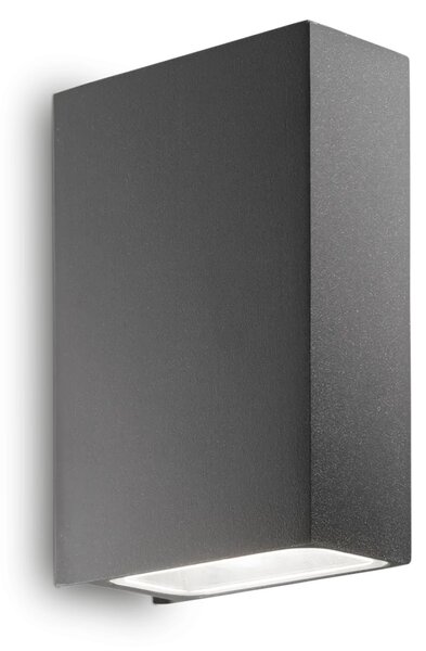 Ideal lux ® Аплик | TETRIS-2 AP2 ANTRACITE | G9 max 2 x 15W | IP44 - 113791