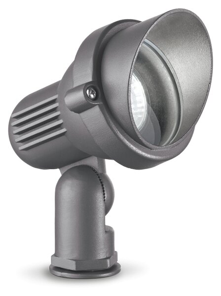 Ideal lux ® Градински прожектор | TERRA PR1 SMALL ANTRACITE | GU10 max 1 x 28W | IP65 - 033037