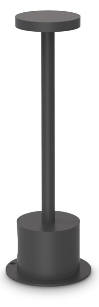 Ideal lux ® Външна лампа на батерия | TOFFEE PT D080 H025 NERO | LED 8W | IP65 - 347769