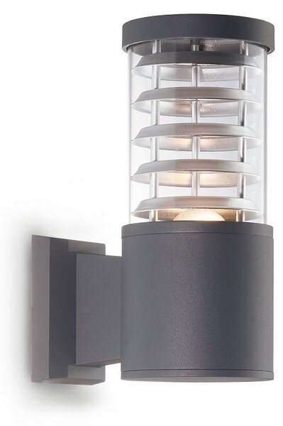 Ideal lux ® Аплик | TRONCO AP1 ANTRACITE | E27 max 1 x 42W | IP44 - 027005