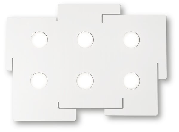 Ideal lux ® Плафон | TOTEM PL6 | GX53 max 6 x 15W | IP20 - 215785