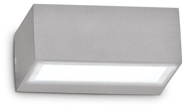 Ideal lux ® Аплик | TWIN AP1 GRIGIO | G9 max 1 x 28W | IP44 - 326979