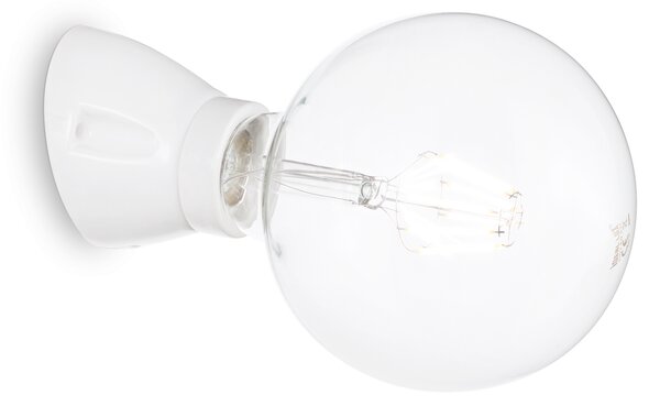 Ideal lux ® Аплик | WINERY AP1 BIANCO | E27 max 1 x 60W | IP20 - 180298