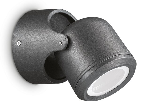 Ideal lux ® Аплик | XENO AP1 NERO | GU10 max 1 x 28W | IP65 - 129464
