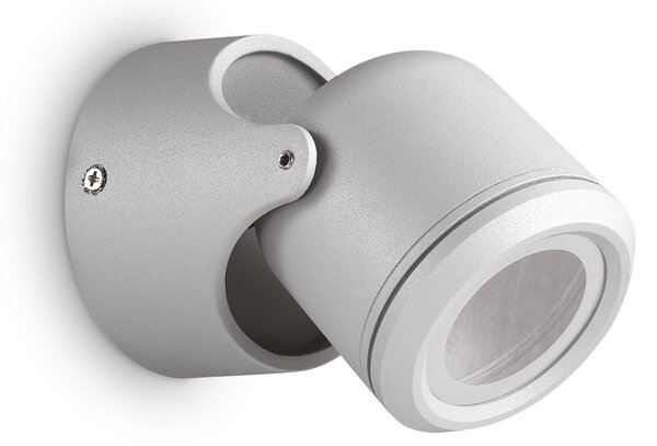 Ideal lux ® Аплик | XENO AP1 GRIGIO | GU10 max 1 x 28W | IP44 - 129471