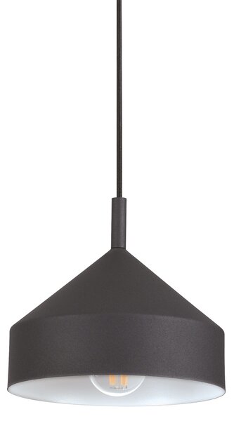 Ideal lux ® Пендел | YURTA SP1 D21 NERO | E27 max 1 x 60W | IP20 - 281568