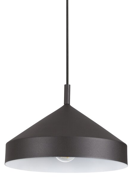 Ideal lux ® Пендел | YURTA SP1 D30 NERO | E27 max 1 x 60W | IP20 - 285139